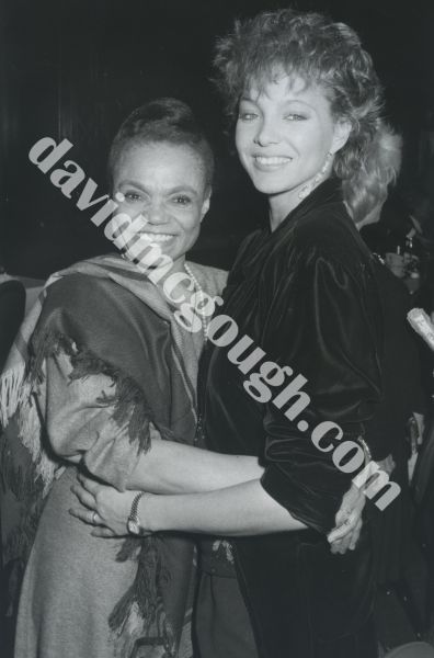 Eartha Kitt and daughter 1991, NY.jpg